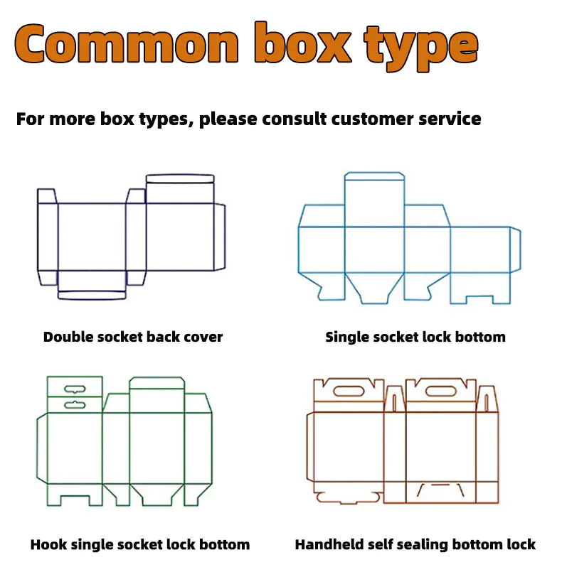 Black Fountain Pen White Cardboard Box